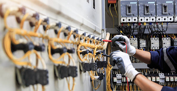 Professional Electrician technician working in Queen Anne, MD